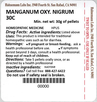 Manganum Oxydatum Nigrum 30c 30g (Manganum Oxydatum Nigrum 30c 30g)
